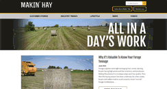 Desktop Screenshot of makinhay.com